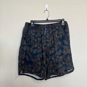 Men's Patagonia Athletic Shorts Size Large Color Blue